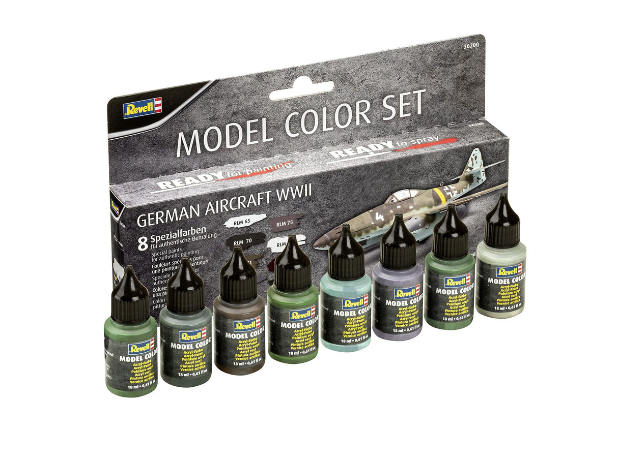 Model Color - German Aircraft WWII (8x 17ml)