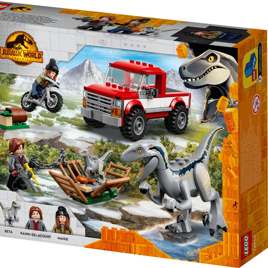 Blue & Beta Velociraptor Capture