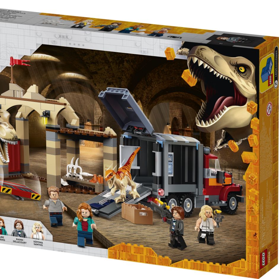 T-Rex & Atrociraptor Dinosaur Breakout
