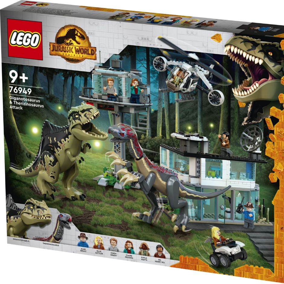 Giganotosaurus & Therizinosaurus Attack