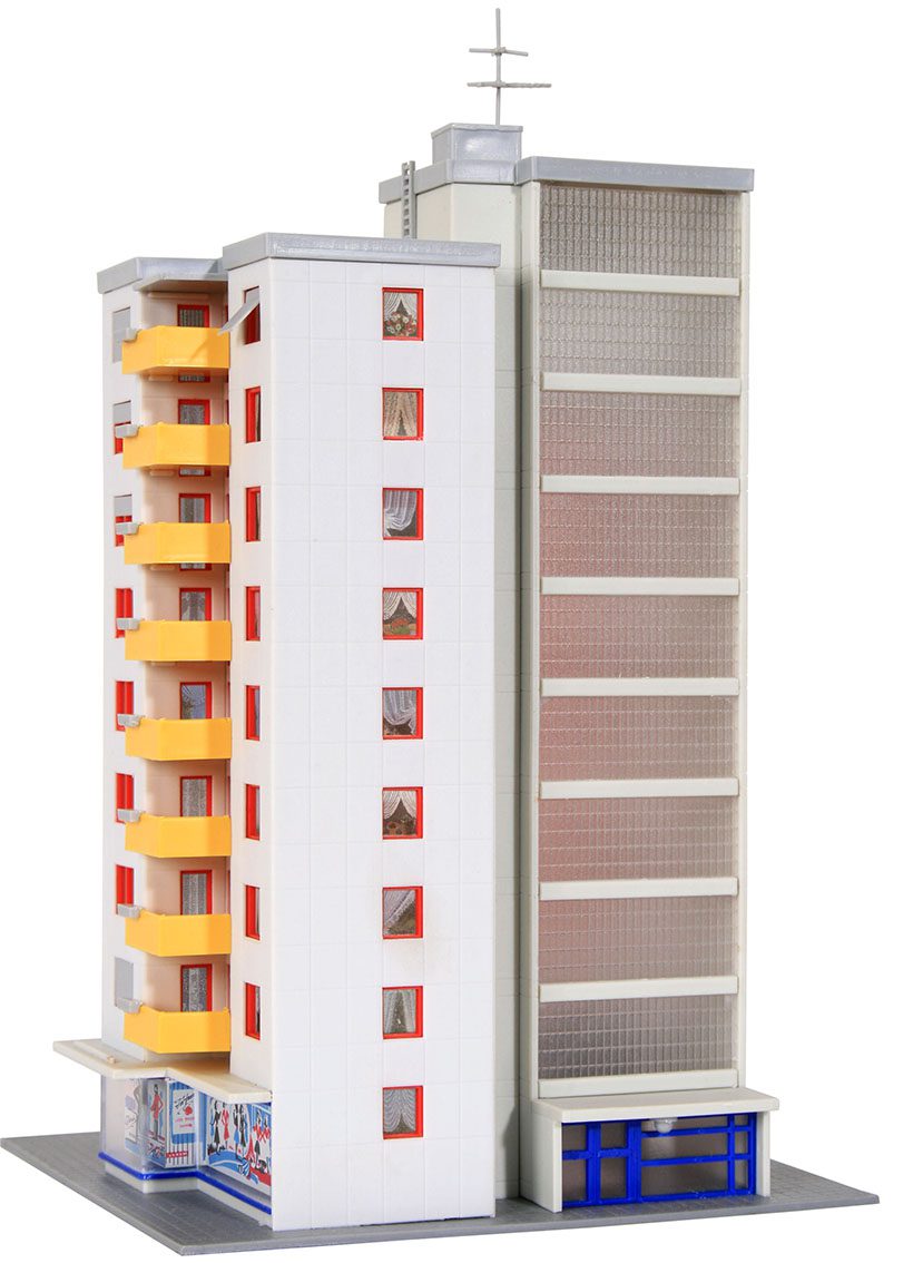 High-Rise Building with Retail Store