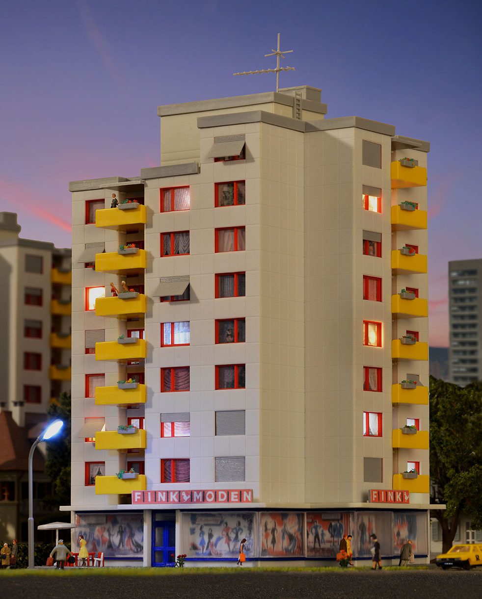 High-Rise Building with Retail Store