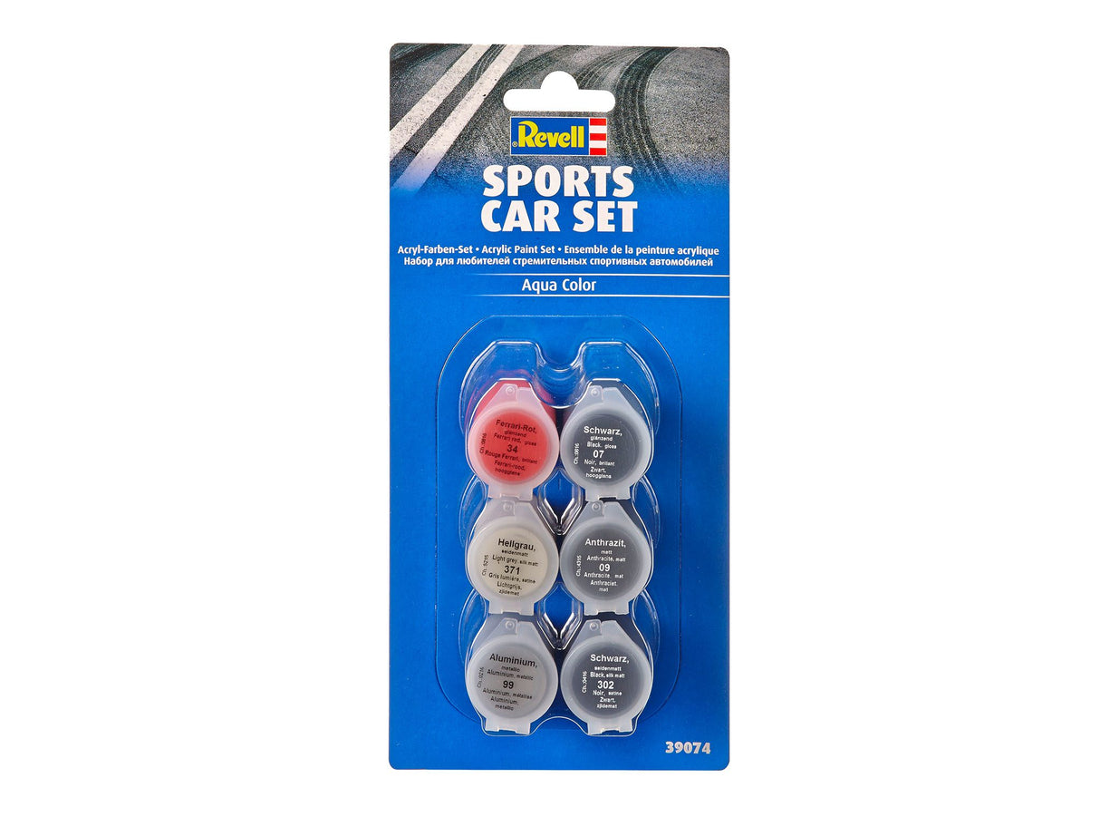 Colour set for sports cars