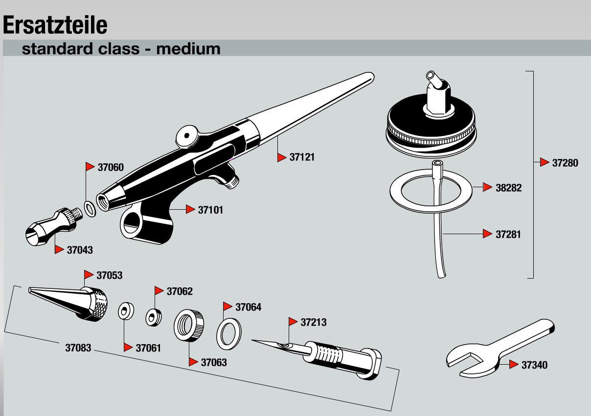 Airbrush spray gun ‘Standard Class