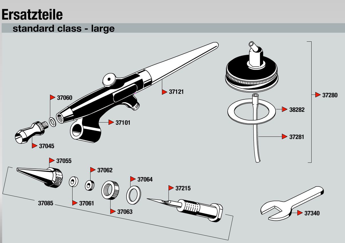 Airbrush spray gun ‘Standard Class