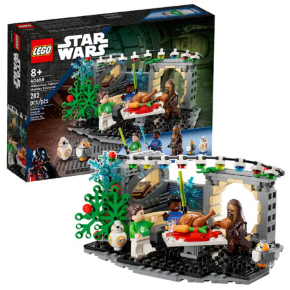Millennium Falcon Holiday Diorama