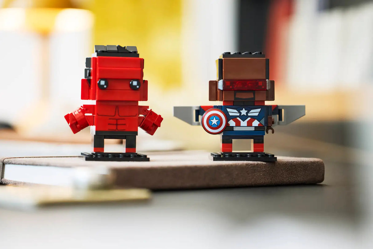 Captain America & Red Hulk