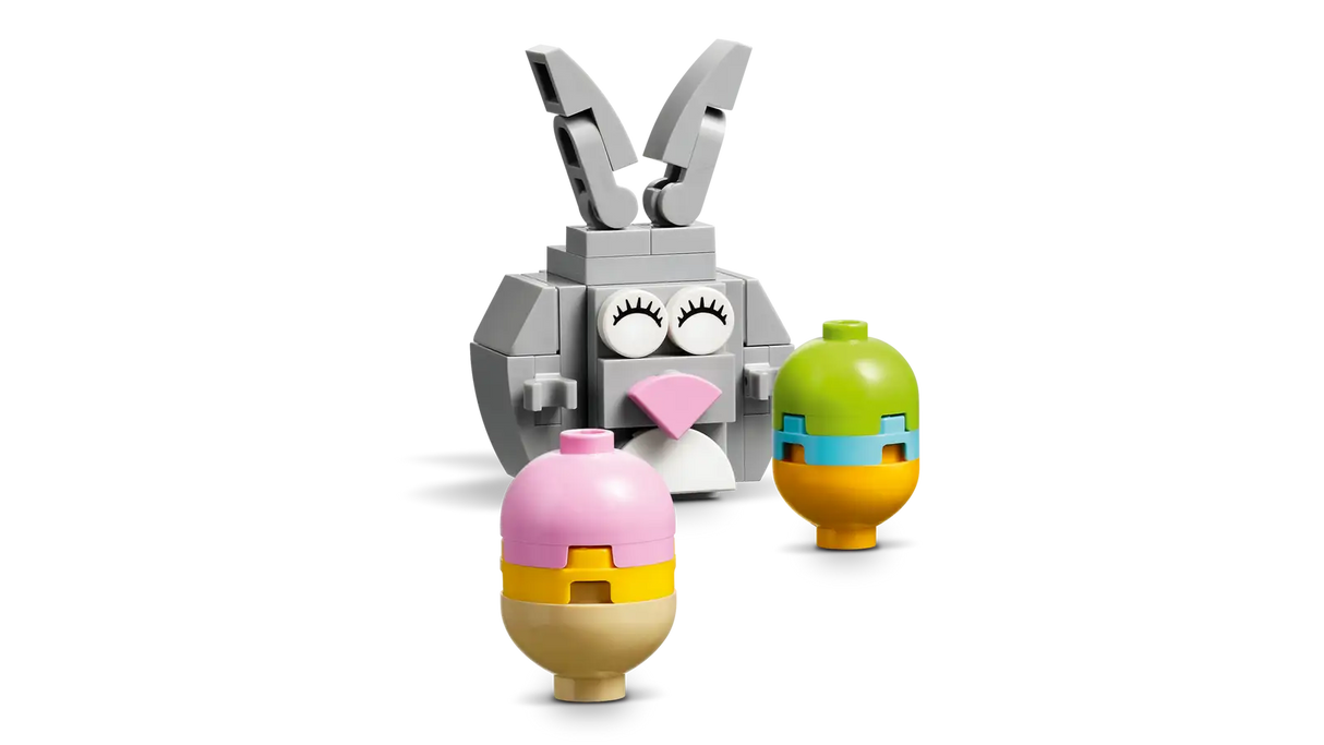 Easter Bunny and Chick Egg Hunt
