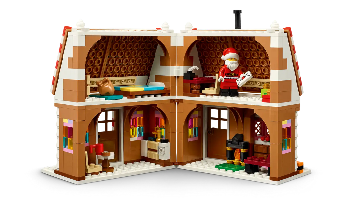 Festive Gingerbread House