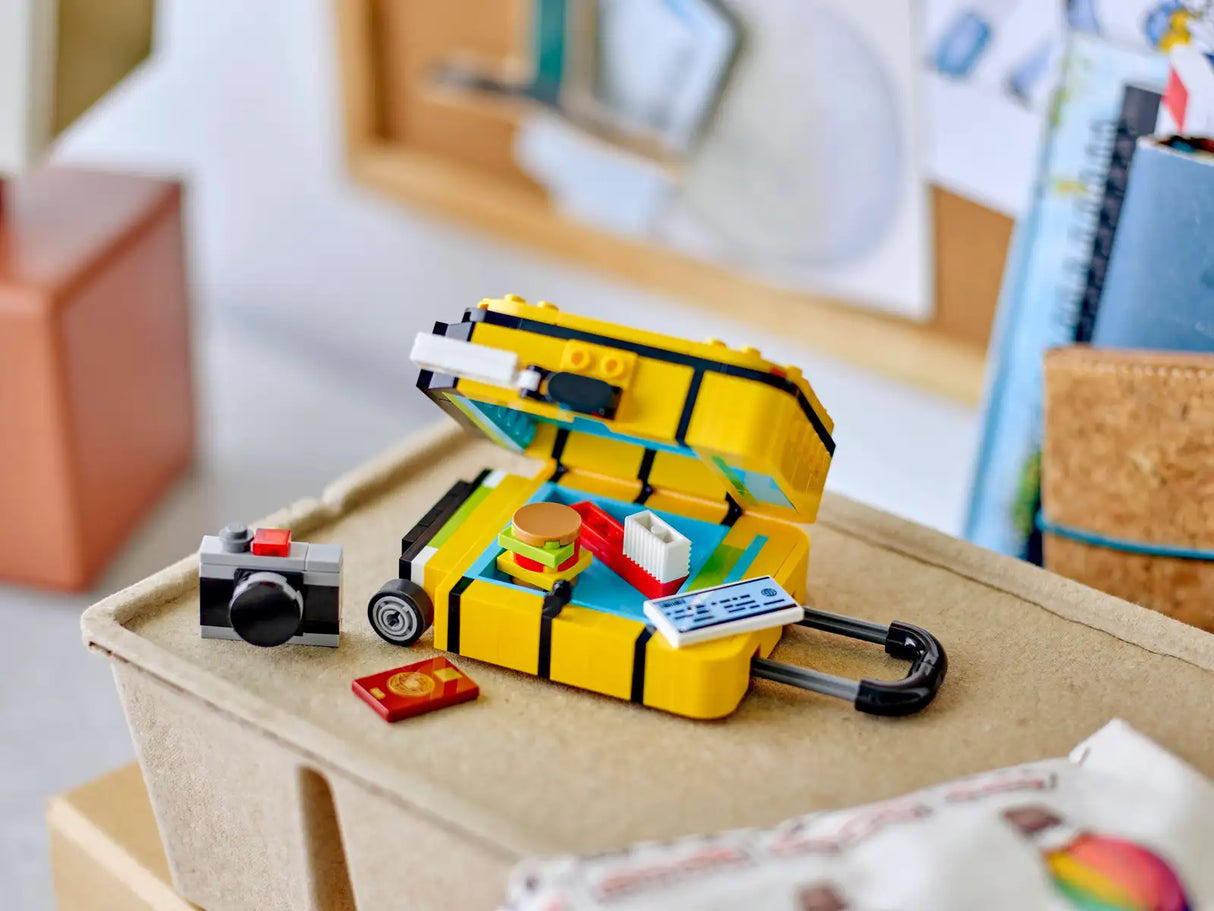 Yellow Travel Suitcase