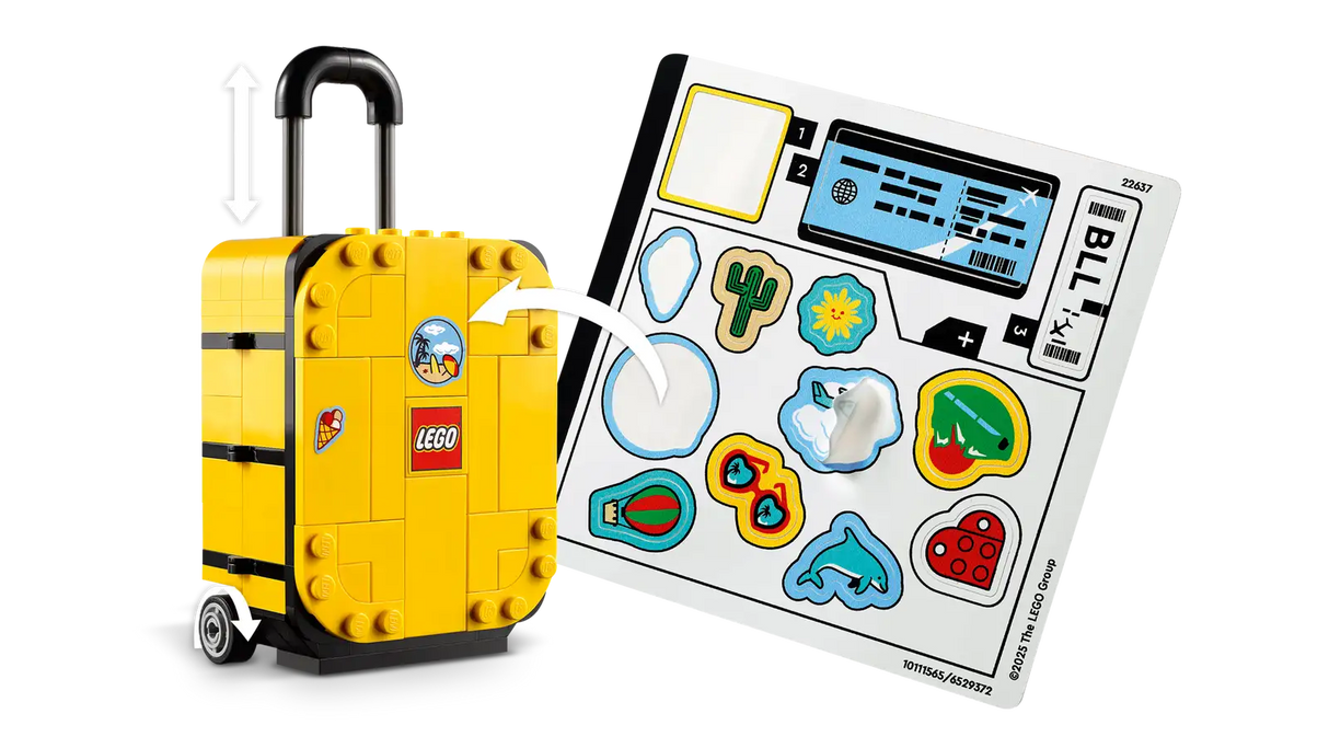 Yellow Travel Suitcase
