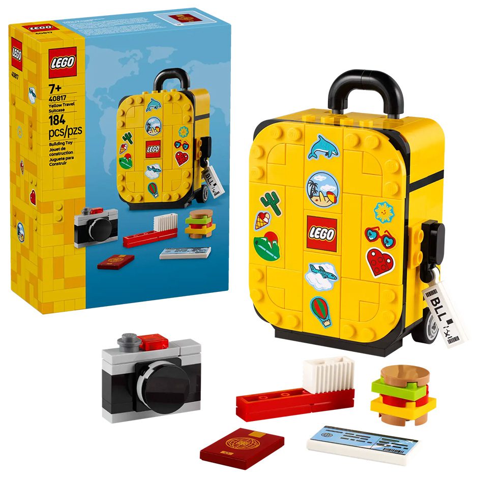 Yellow Travel Suitcase