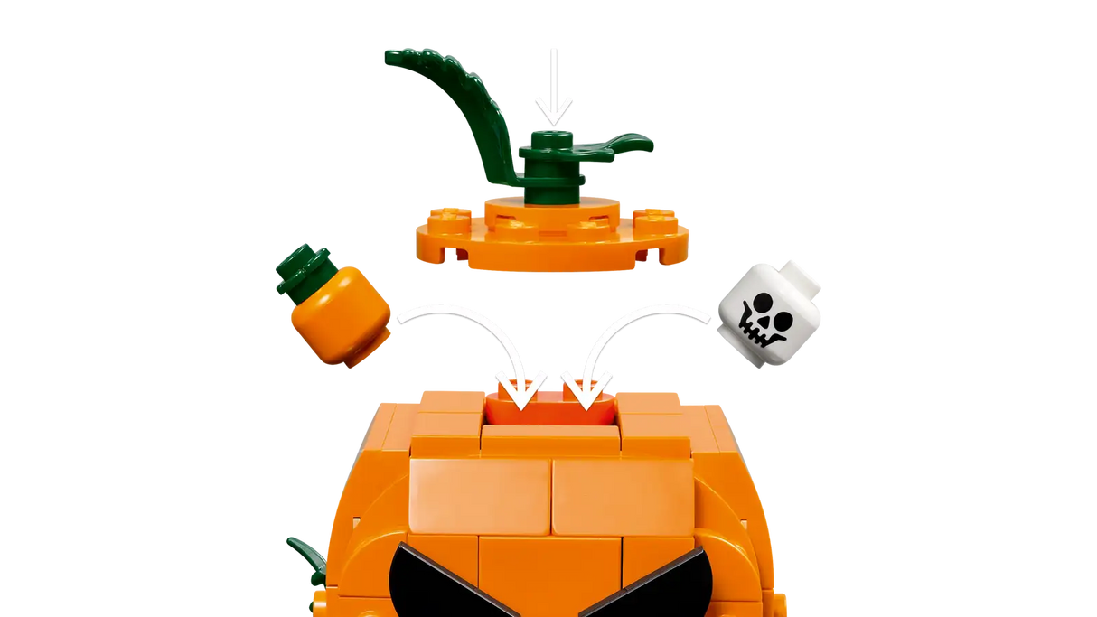 Jack-O'-Lantern Pickup Truck