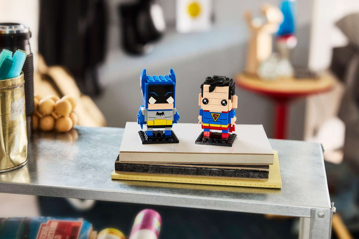 Golden Age Superman™ and Batman™ Figures