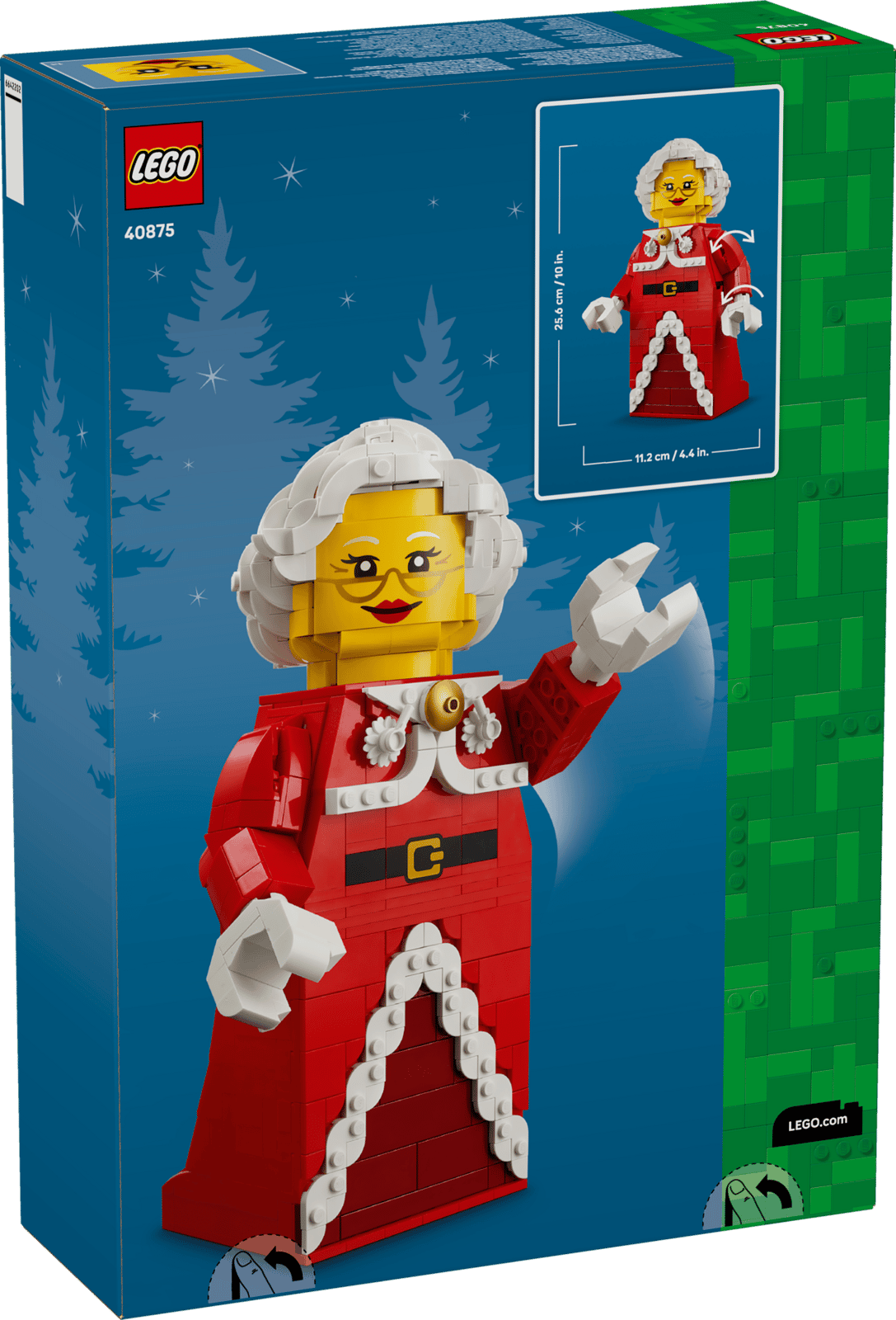 Up-Scaled Mrs. Claus Minifigure