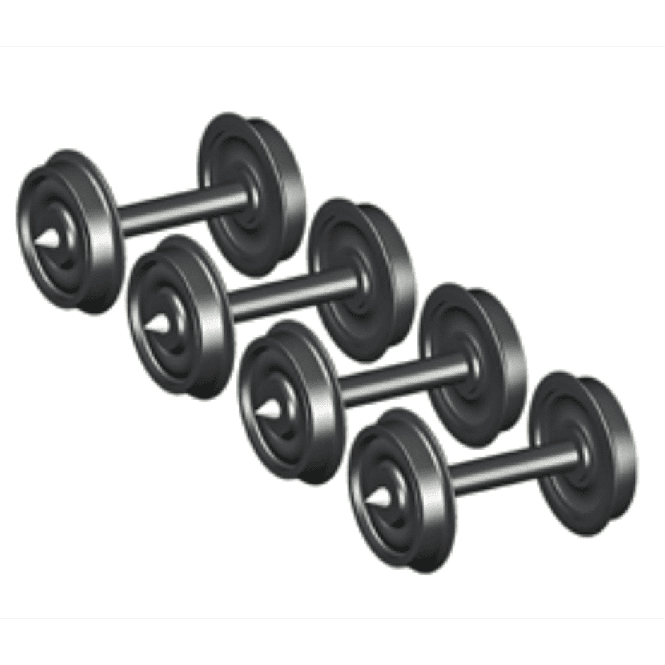 Disc wheel set AC for point bearing