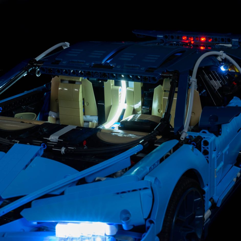 Light My Bricks (LMB) Light kit for LEGO # 42083 Bugatti Chiron 2.0