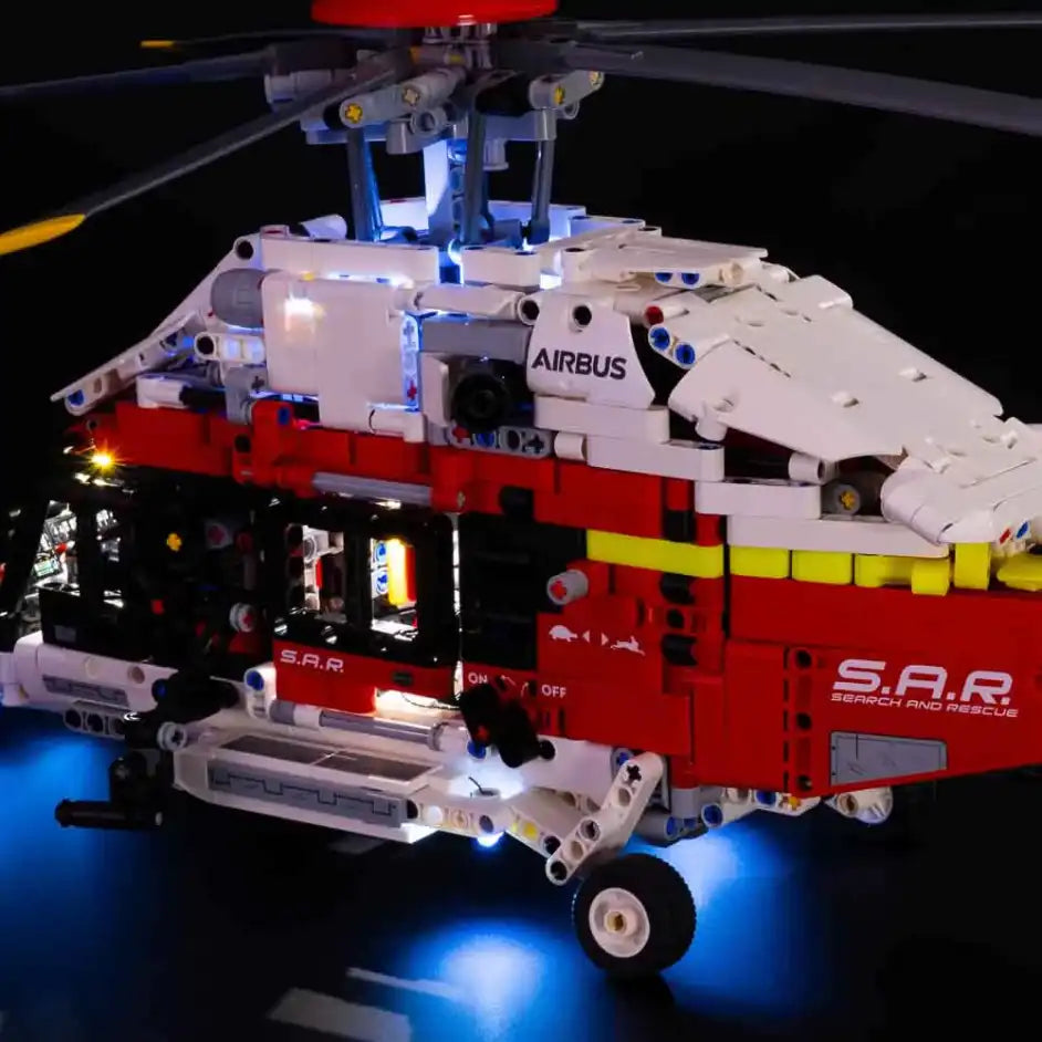Light My Bricks (LMB) Light kit for LEGO # 42145 Airbus H175 Rescue Helicopter