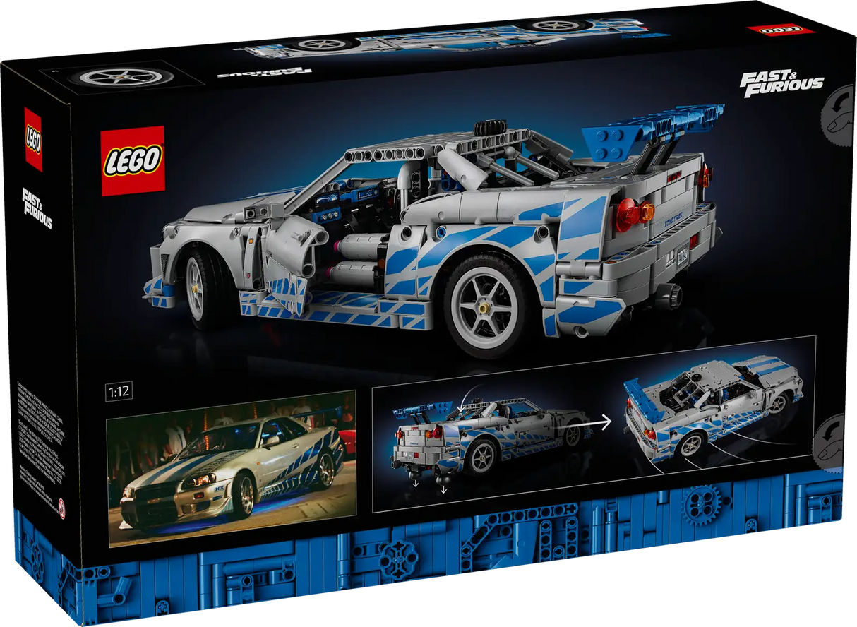 2 Fast 2 Furious Nissan Skyline GT-R (R34) Car