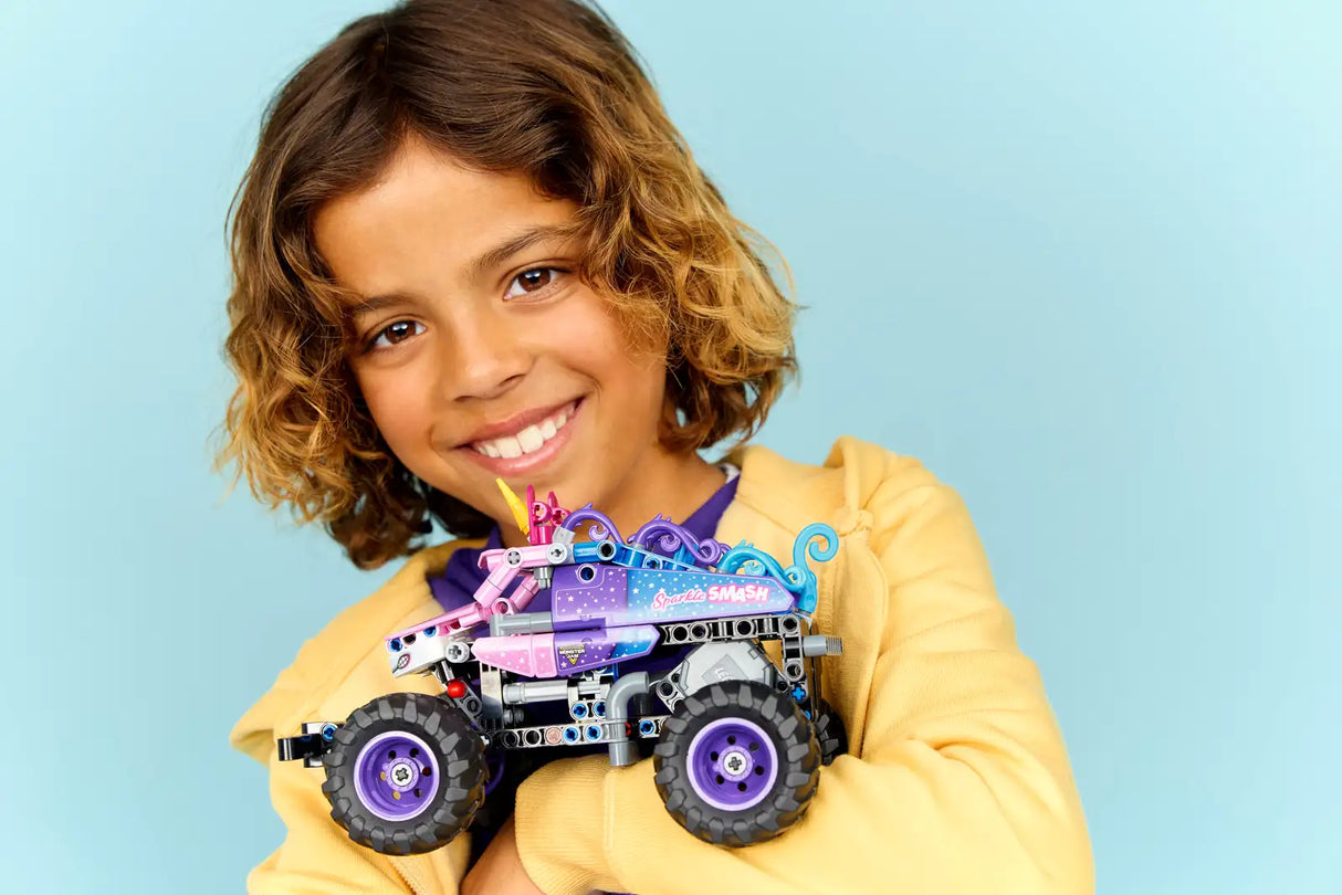 Monster Jam™ Sparkle Smash™ Pull-Back