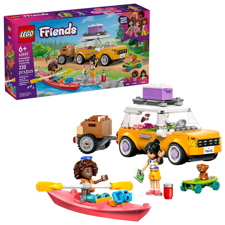 Friendship Road-Trip Travel Car
