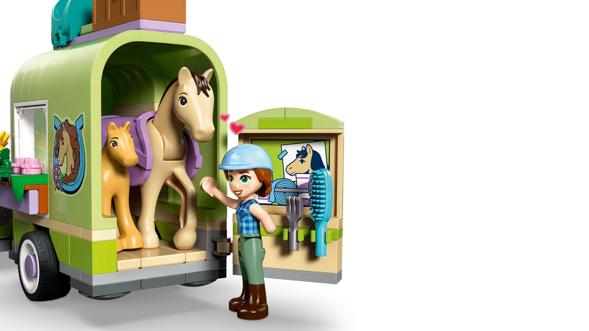 Horse & Baby Foal Trailer