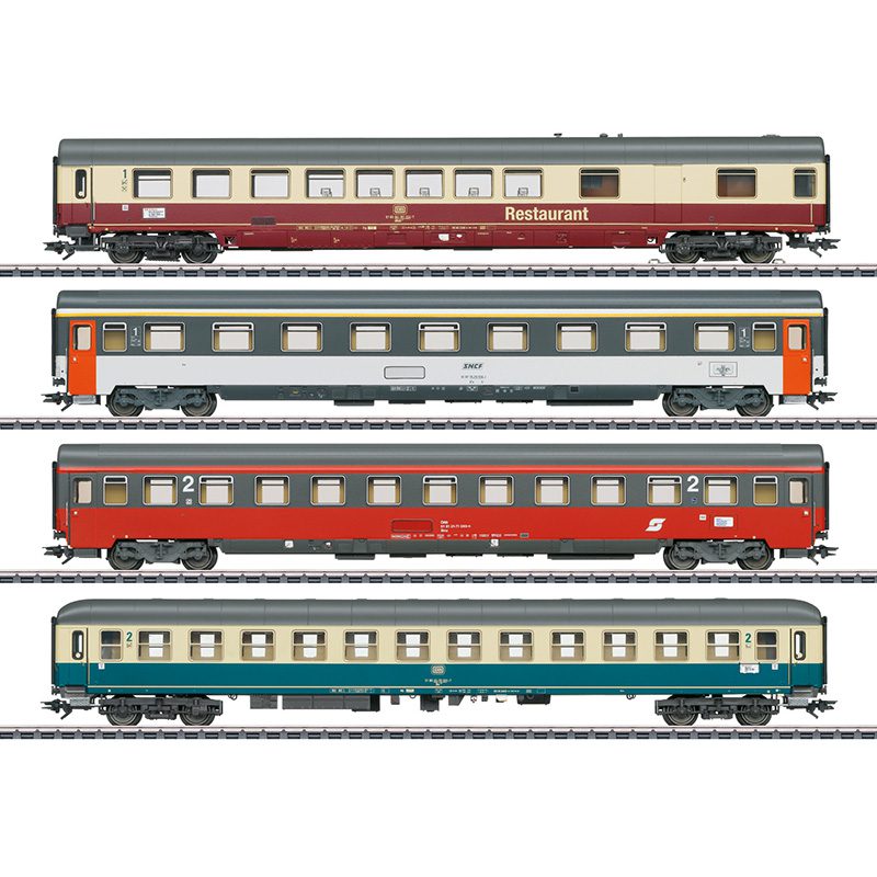 Halberstadt Center Entry Car Passenger Car Set