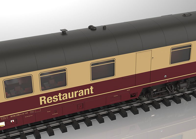 Halberstadt Center Entry Car Passenger Car Set