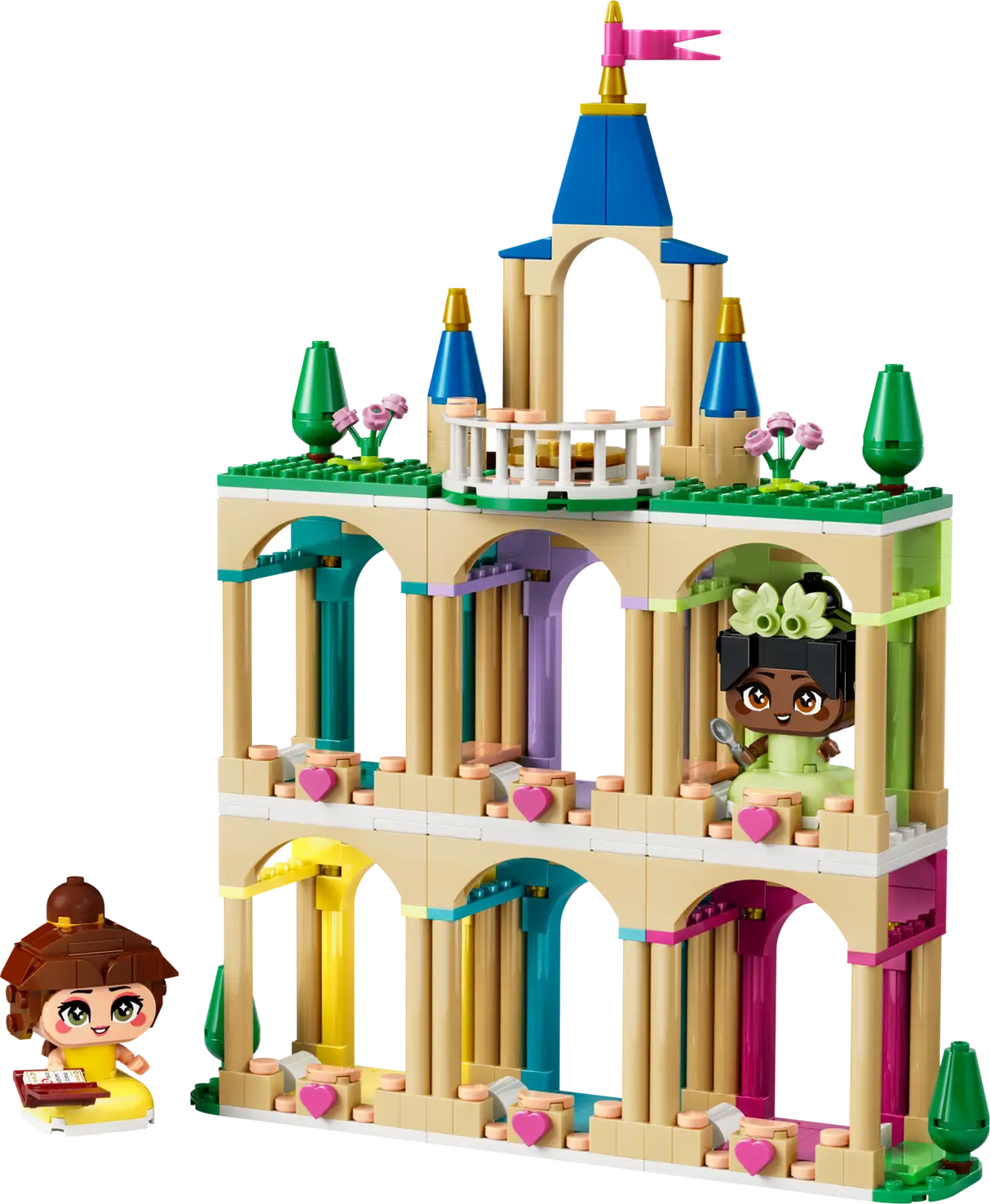 Mini Belle & Tiana with Castle