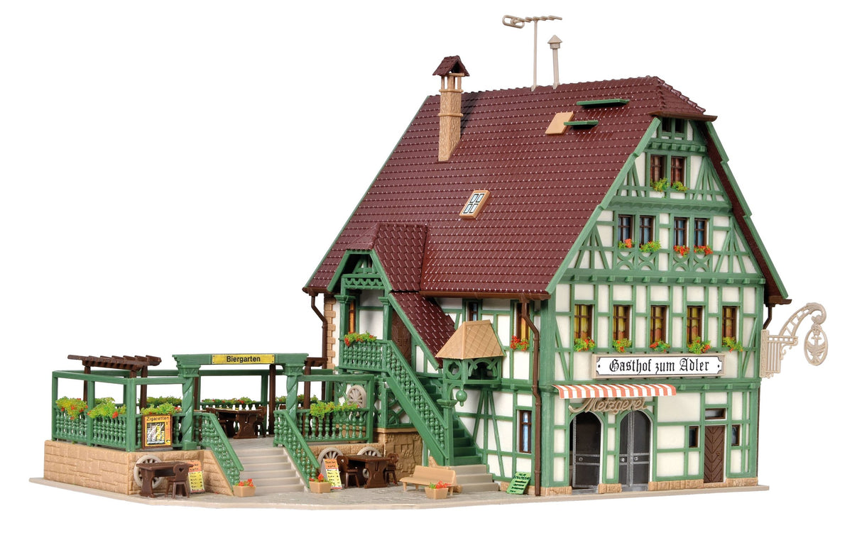 Inn with Butcher‘s Shop, Interior and LED Lighting, Functional Kit