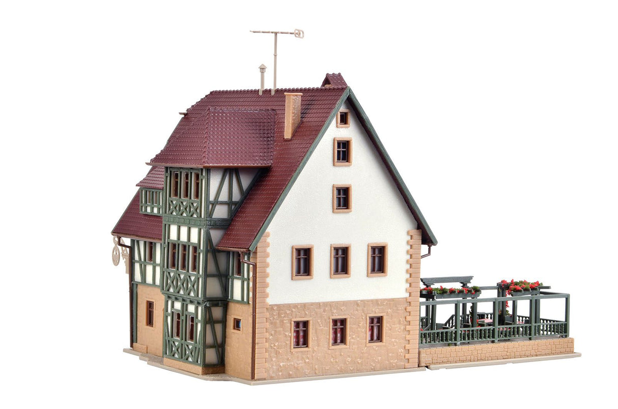 Inn with Butcher's Shop and Interior