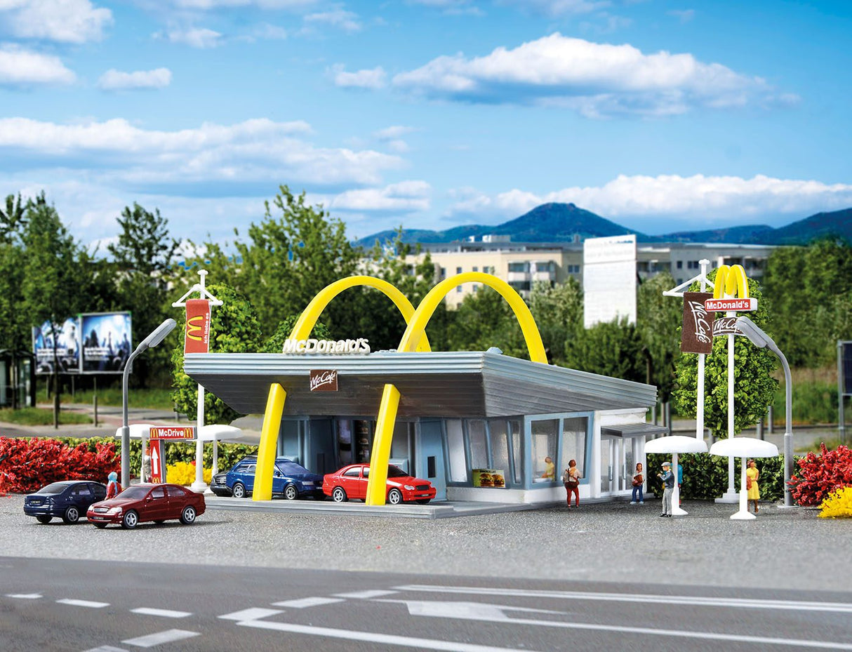 McDonald's Fast Food Restaurant with McDrive