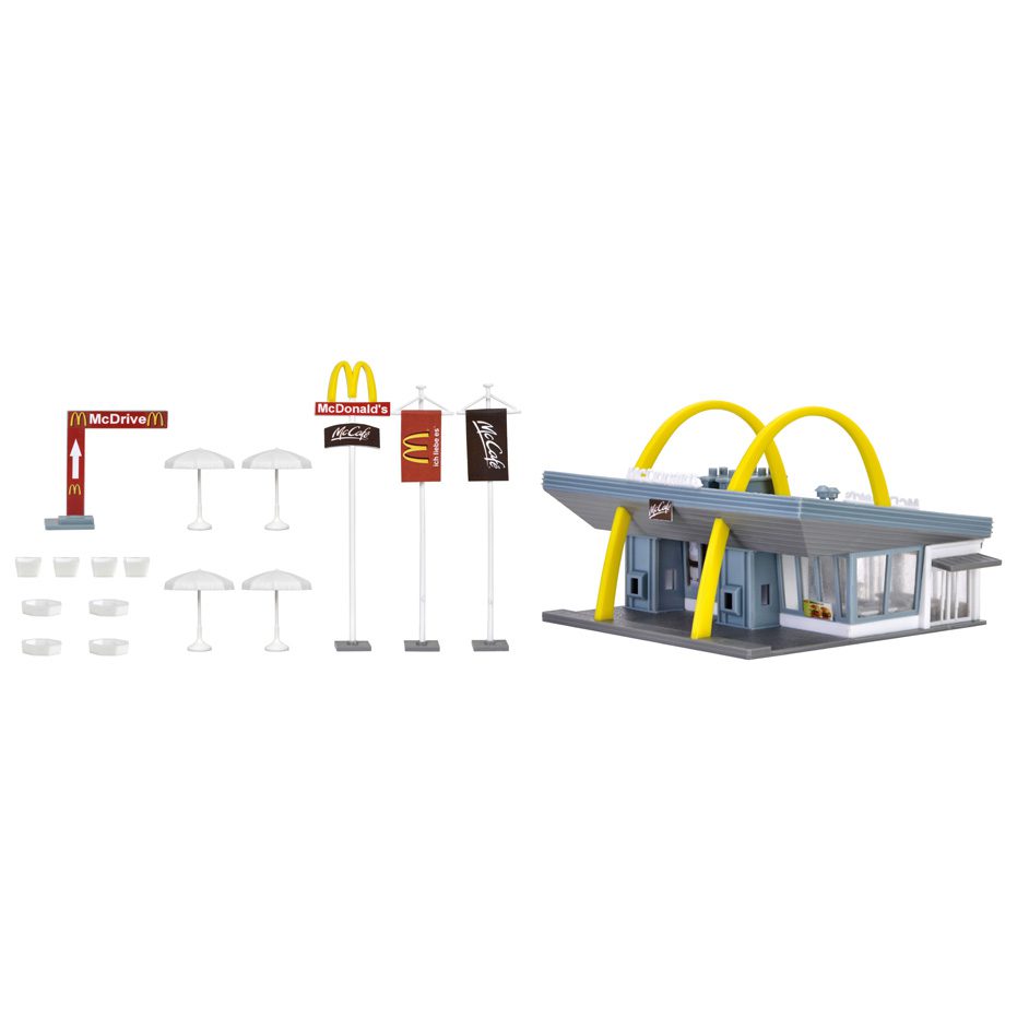 McDonald's Fast Food Restaurant with McDrive