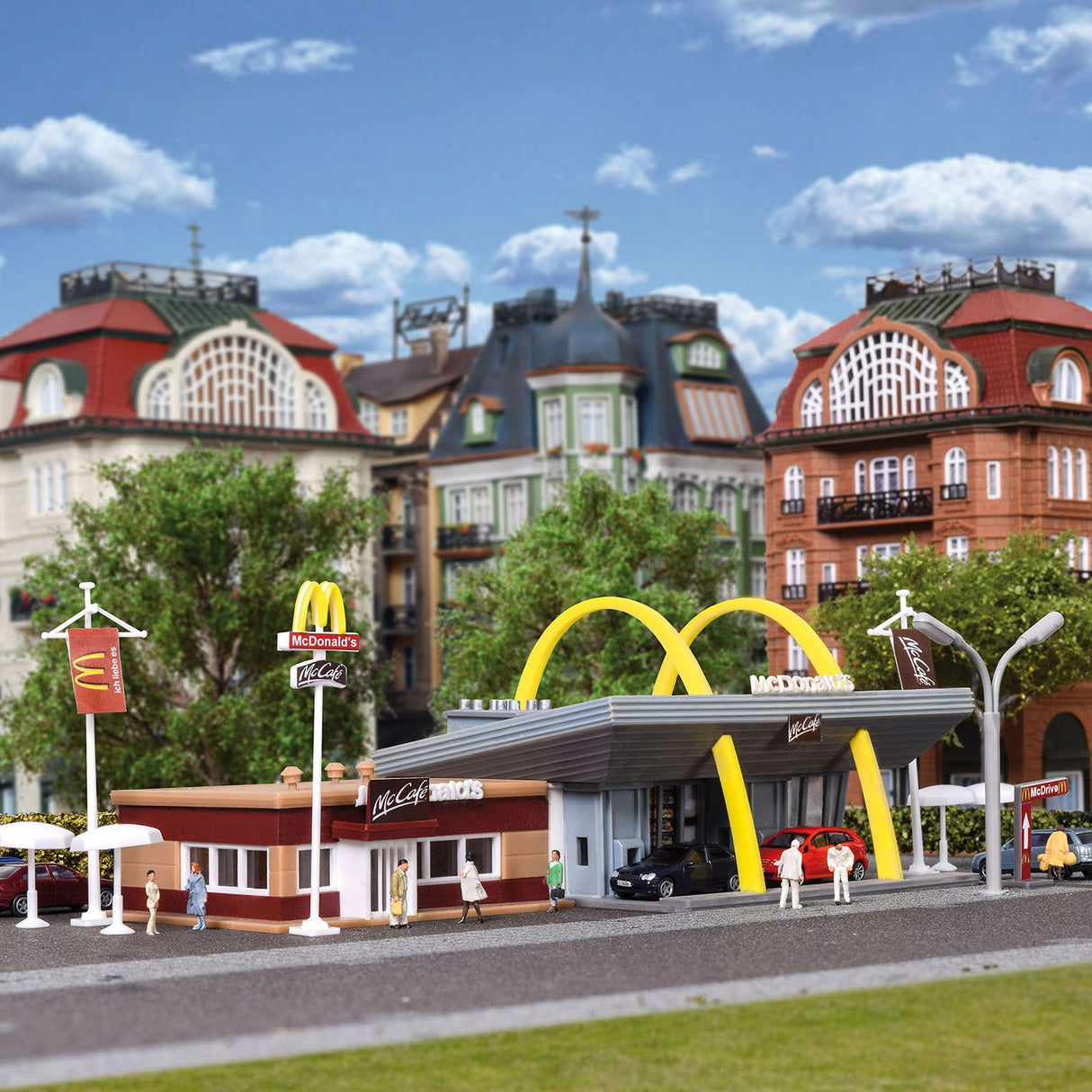 McDonald's Fast Food Restaurant with McCafé