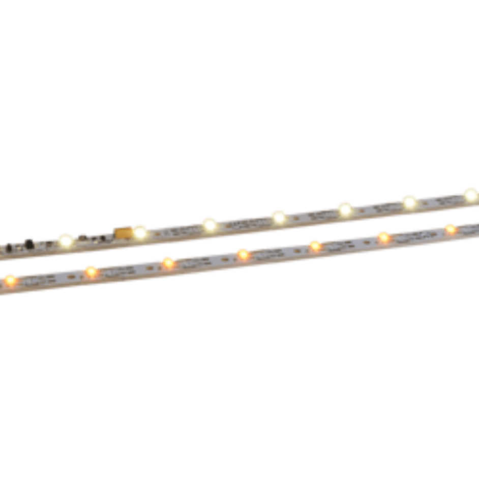 Interior lighting set with decoder + tail light, 255mm, divisible, 11 LED, warm white