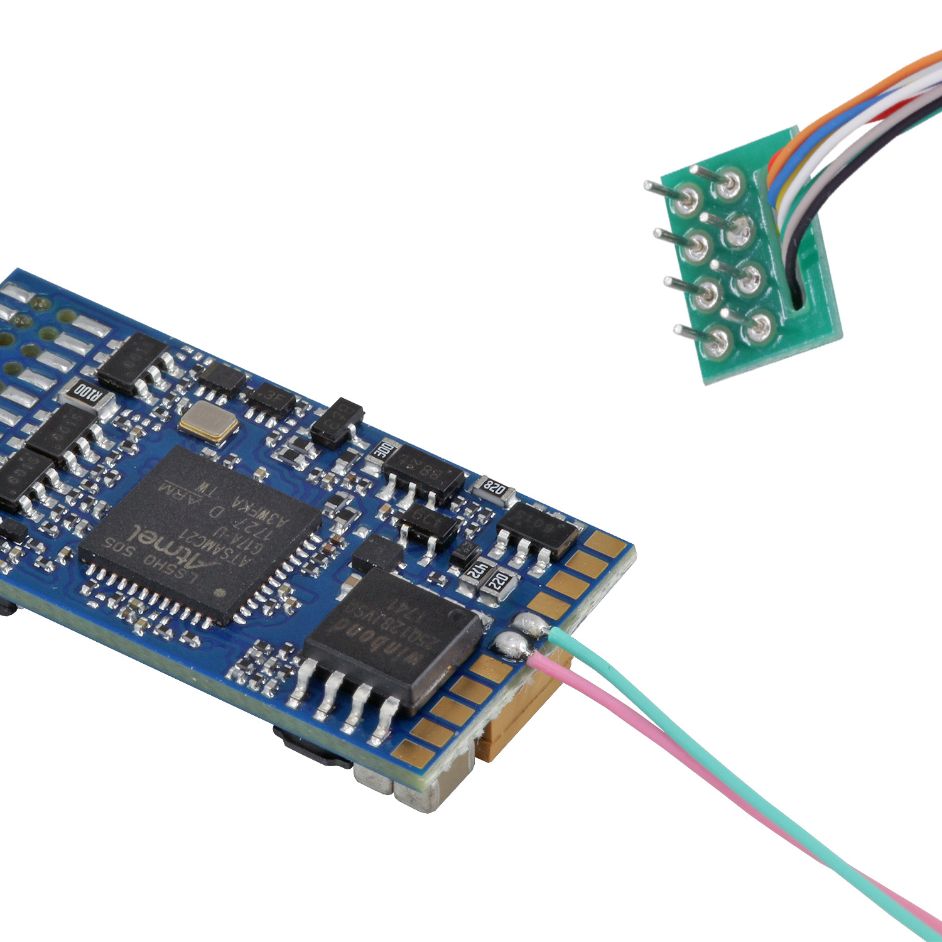 LokSound 5 DCC/MM/SX/M4 "empty decoder" 8-pin
