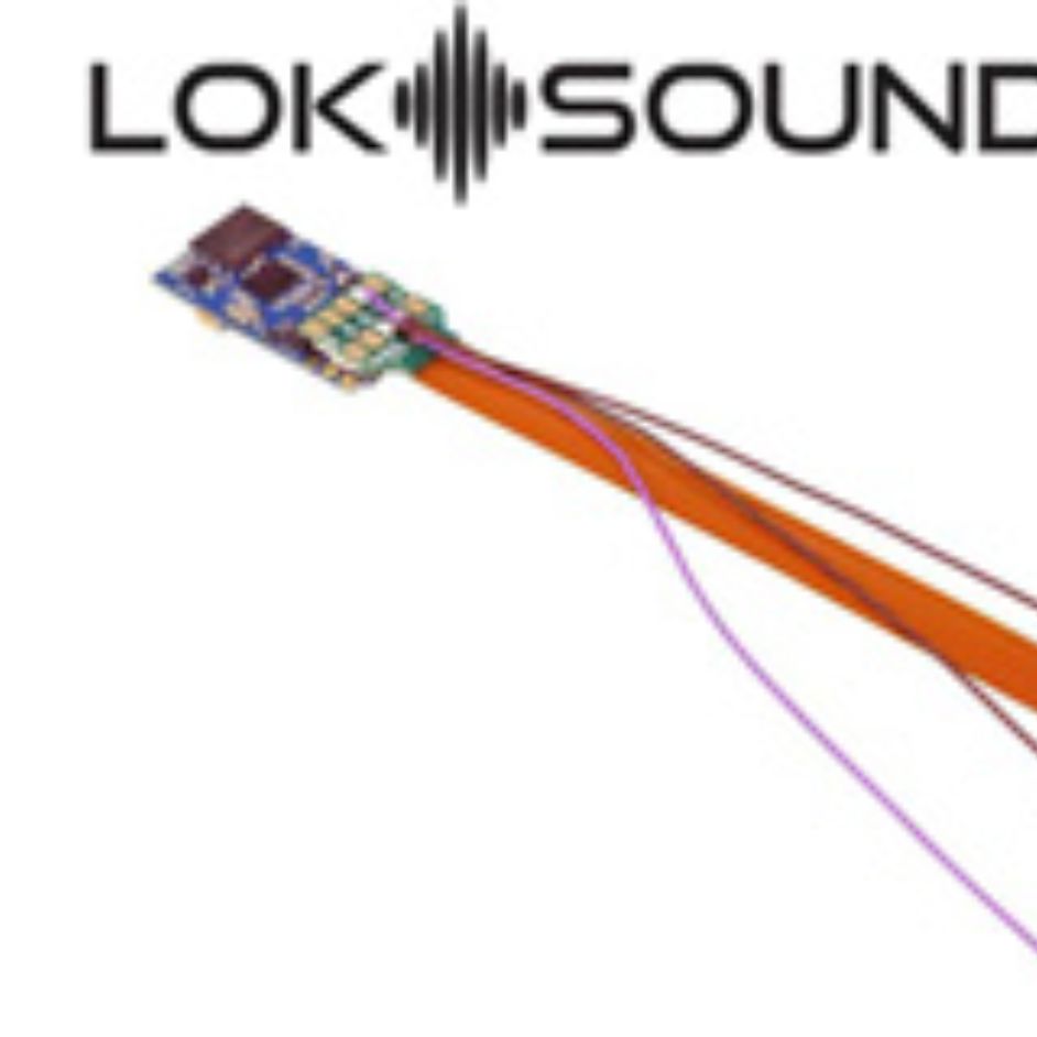 LokSound 5 micro DCC/MM/SX/M4 "empty decoder", 8-pin NEM652