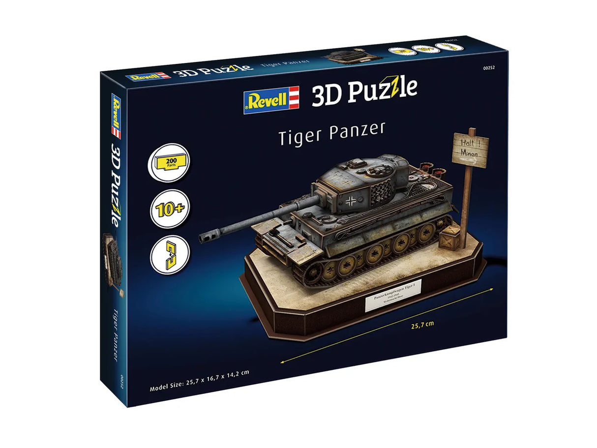 TIGER I - German Tank Revell 3D Puzzle
