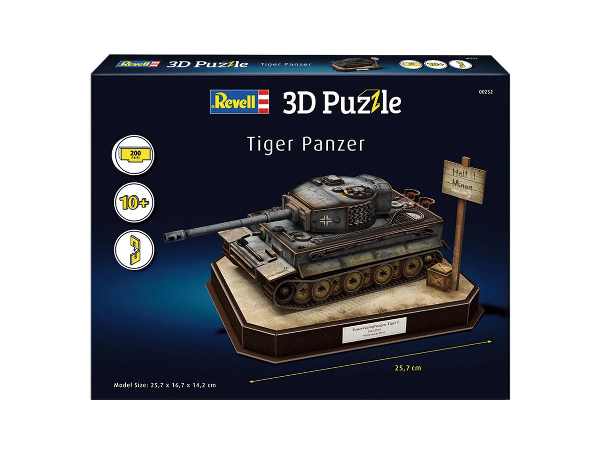 TIGER I - German Tank Revell 3D Puzzle