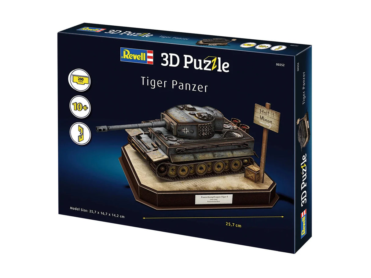 TIGER I - German Tank Revell 3D Puzzle