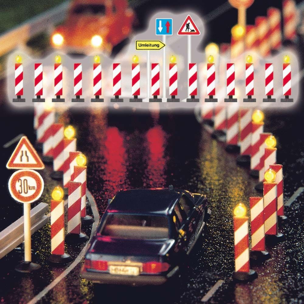 Construction zone blinkers