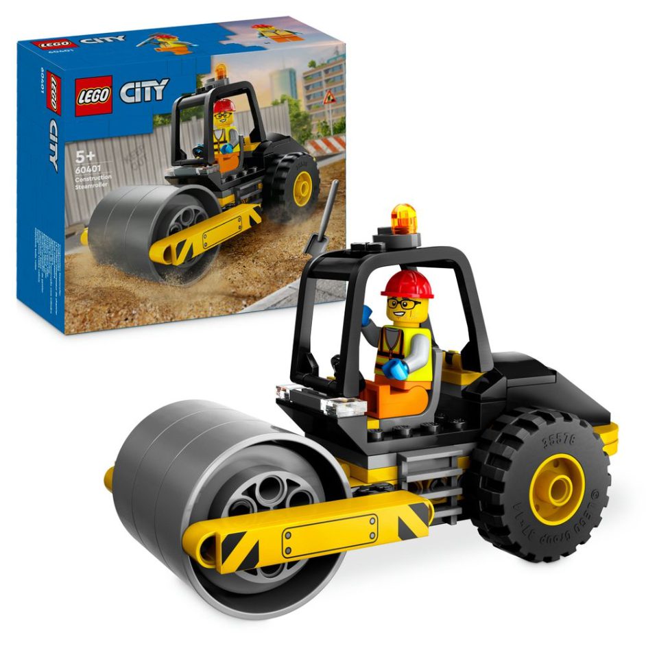Construction Steamroller