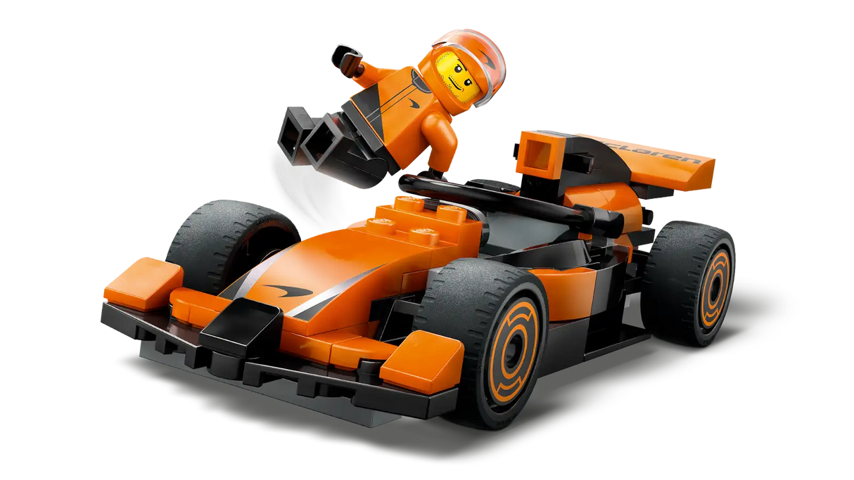 F1® Driver with McLaren Race Car
