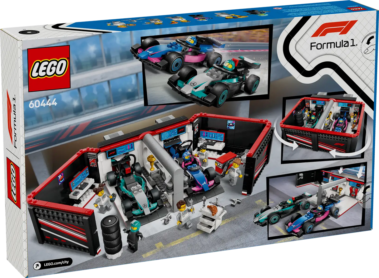 F1® Garage & Mercedes-AMG & Alpine Cars