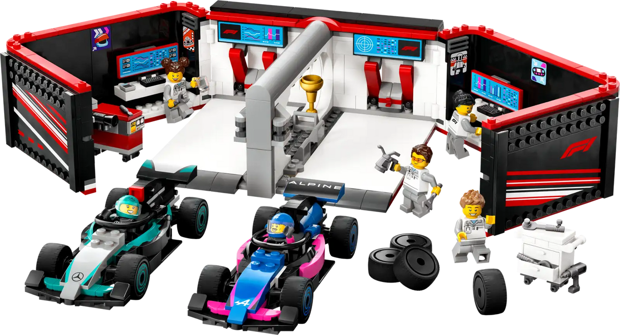 F1® Garage & Mercedes-AMG & Alpine Cars
