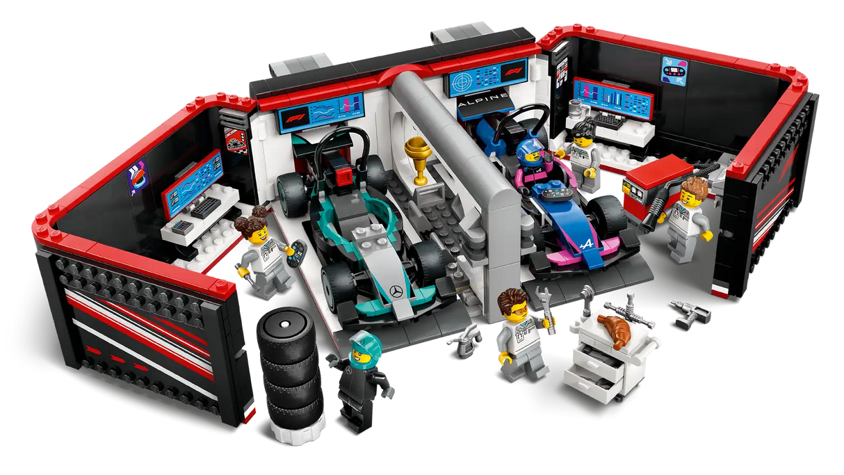 F1® Garage & Mercedes-AMG & Alpine Cars