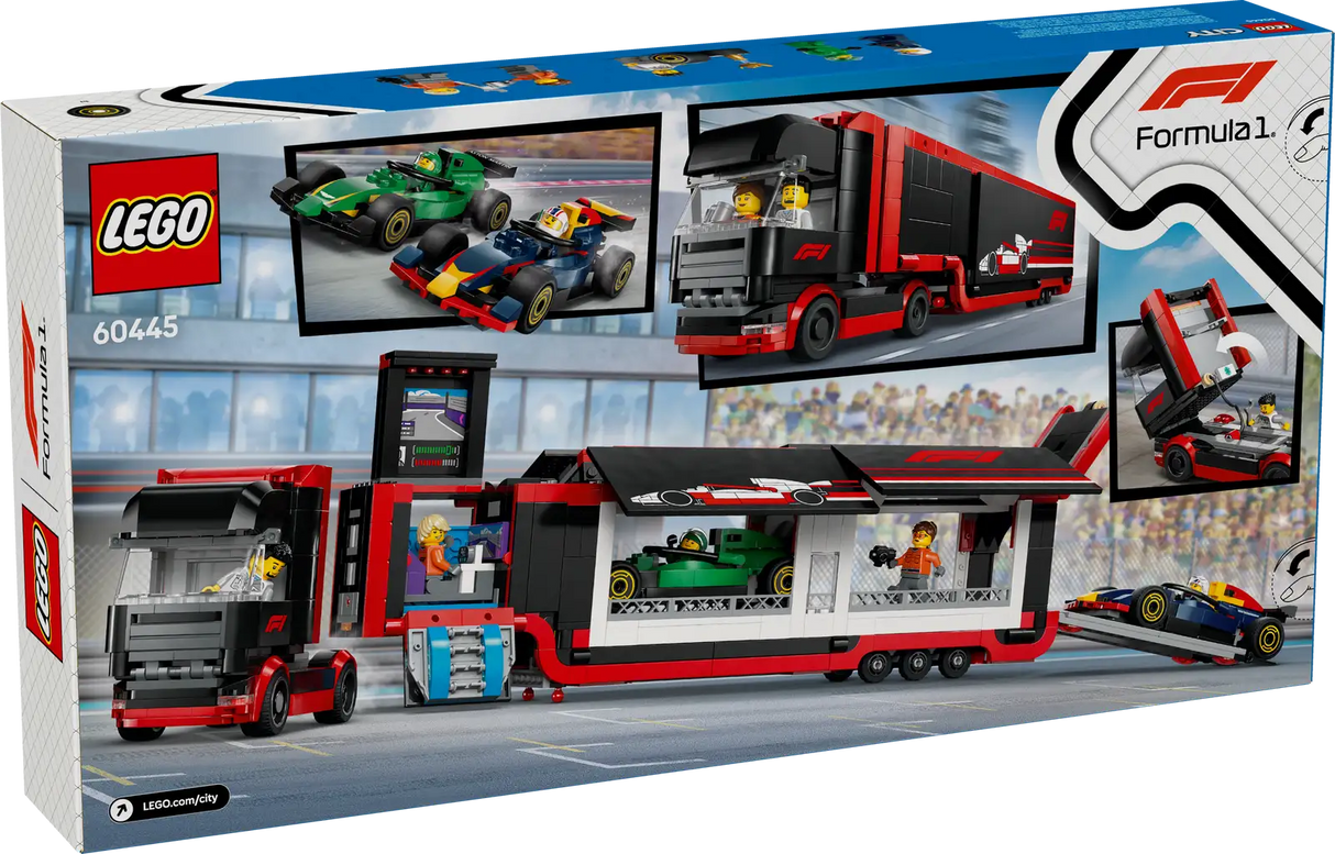 F1® Truck with RB20 & AMR24 F1® Cars