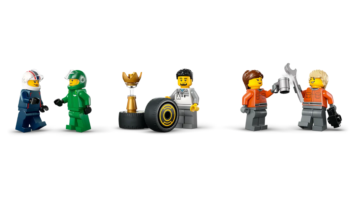 F1® Truck with RB20 & AMR24 F1® Cars