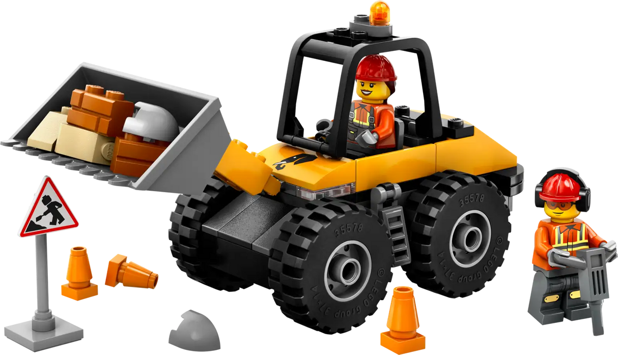 Yellow Construction Wheel Loader