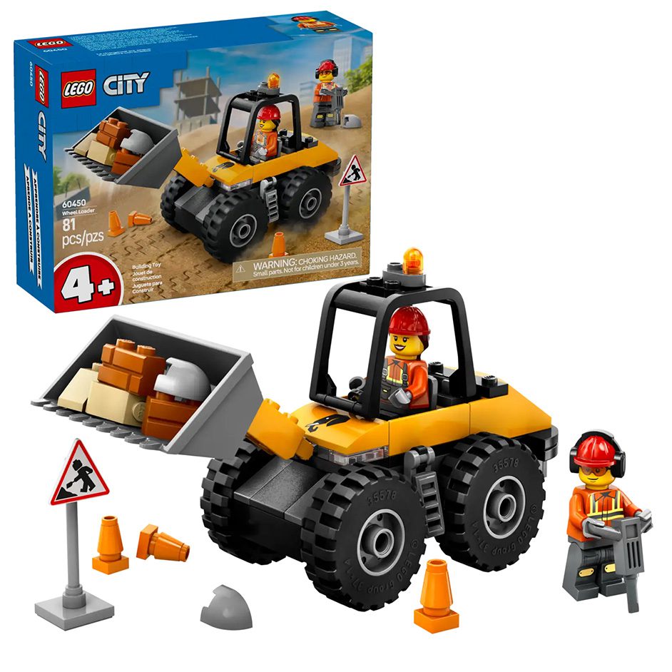 Yellow Construction Wheel Loader